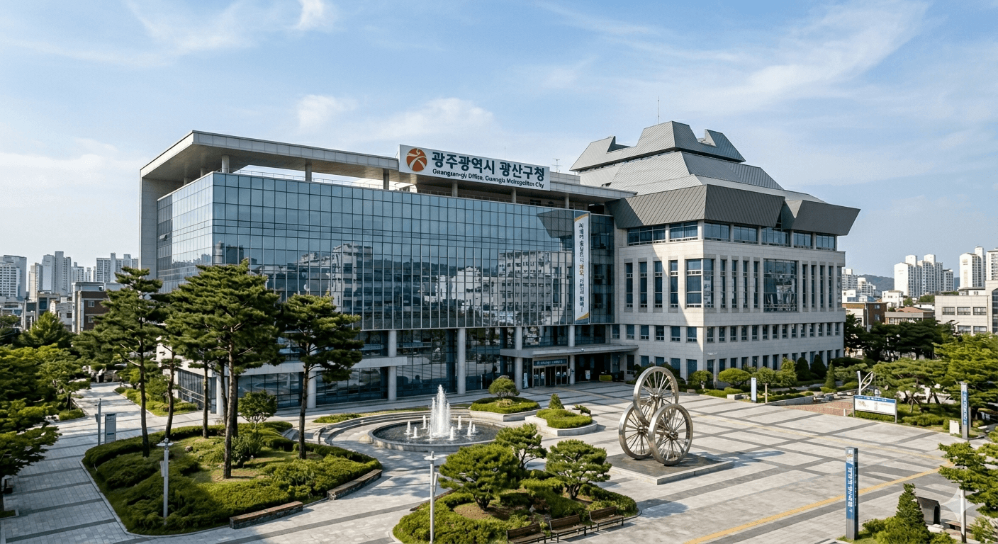 광산구청차 승강기(2호기) 교체공사 1